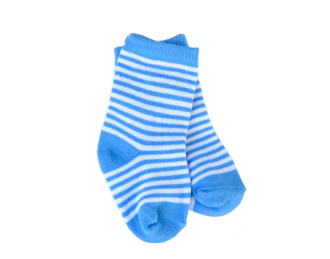 1 Pair of Baby Blue Socks