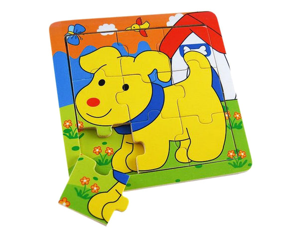 Baby Puppy Wooden Puzzle