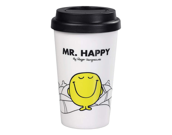 Mr Happy Travel Mug