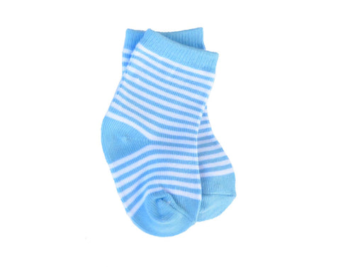 1 Pair of Baby Blue Socks
