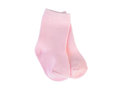 1 Pair of Baby Pink Socks