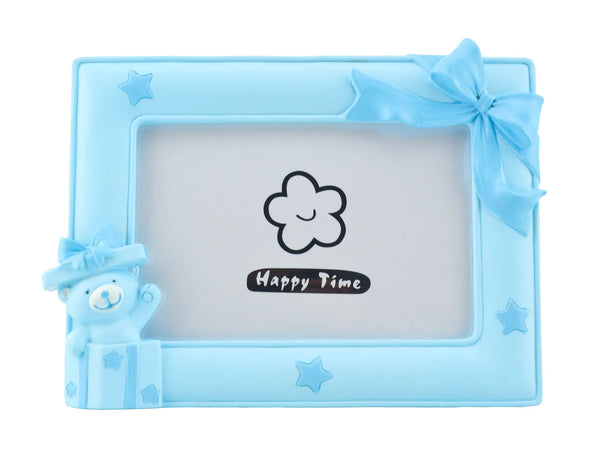 Baby Boy Teddy Photo Frame