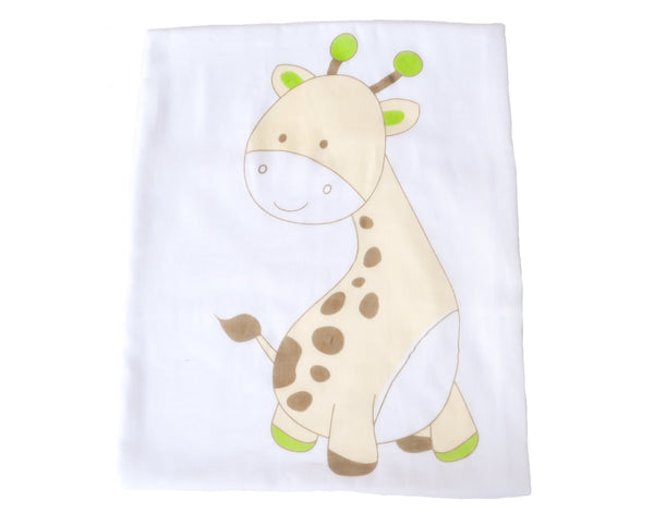 Giraffe Muslin Wrap