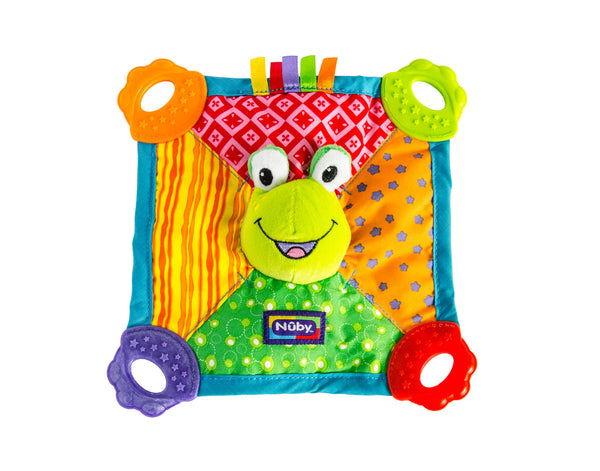 Nuby Baby Frog Teething Blanket