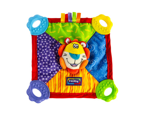 Nuby Baby Lion Teething Blanket
