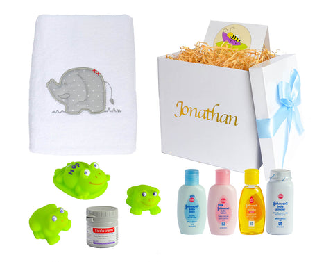 Luxury Bath Time Essentials Baby Gift Box