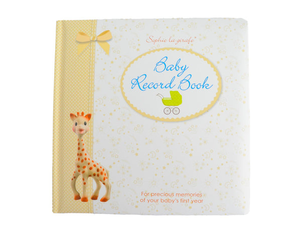 Sophie La Girafe Baby Record Book