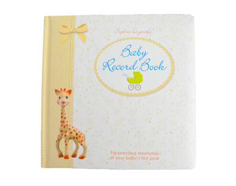 Sophie La Girafe Baby Record Book
