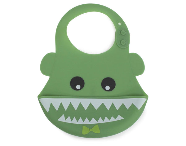 Crocodile Silicone Baby Bib