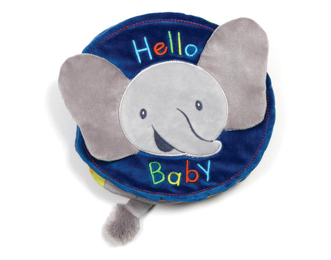 Elephant Soft Plush Book