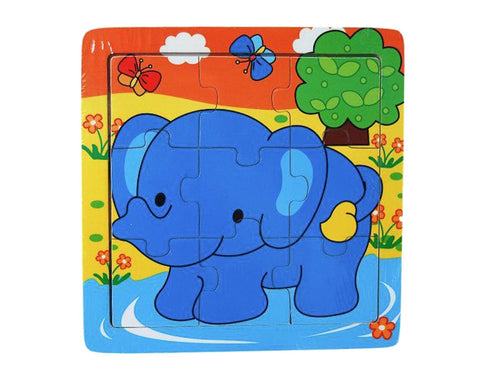 Baby Elephant Wooden Puzzle
