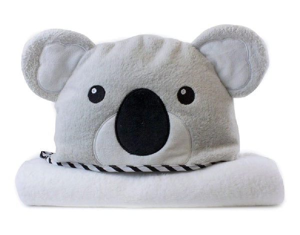 Koala Large Plush Hooded Towel