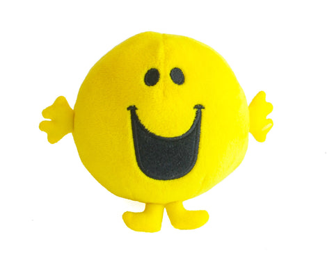 Mr Happy Beanie Plush Toy
