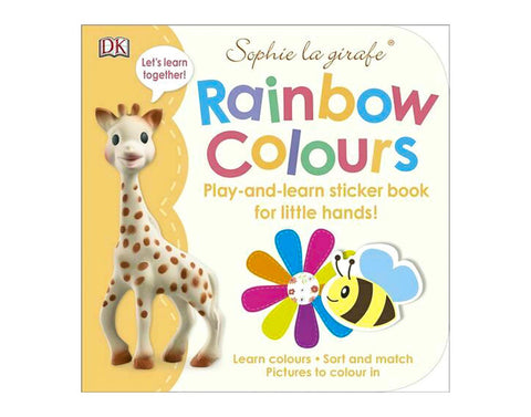 Sophie La Girafe Rainbow Colours Sticker Book