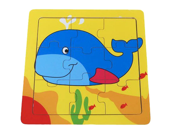 Baby Whale Wooden Puzzle
