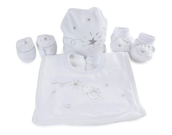 4 Piece Baby Layette Set