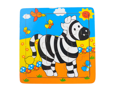 Zebra Wooden Puzzle